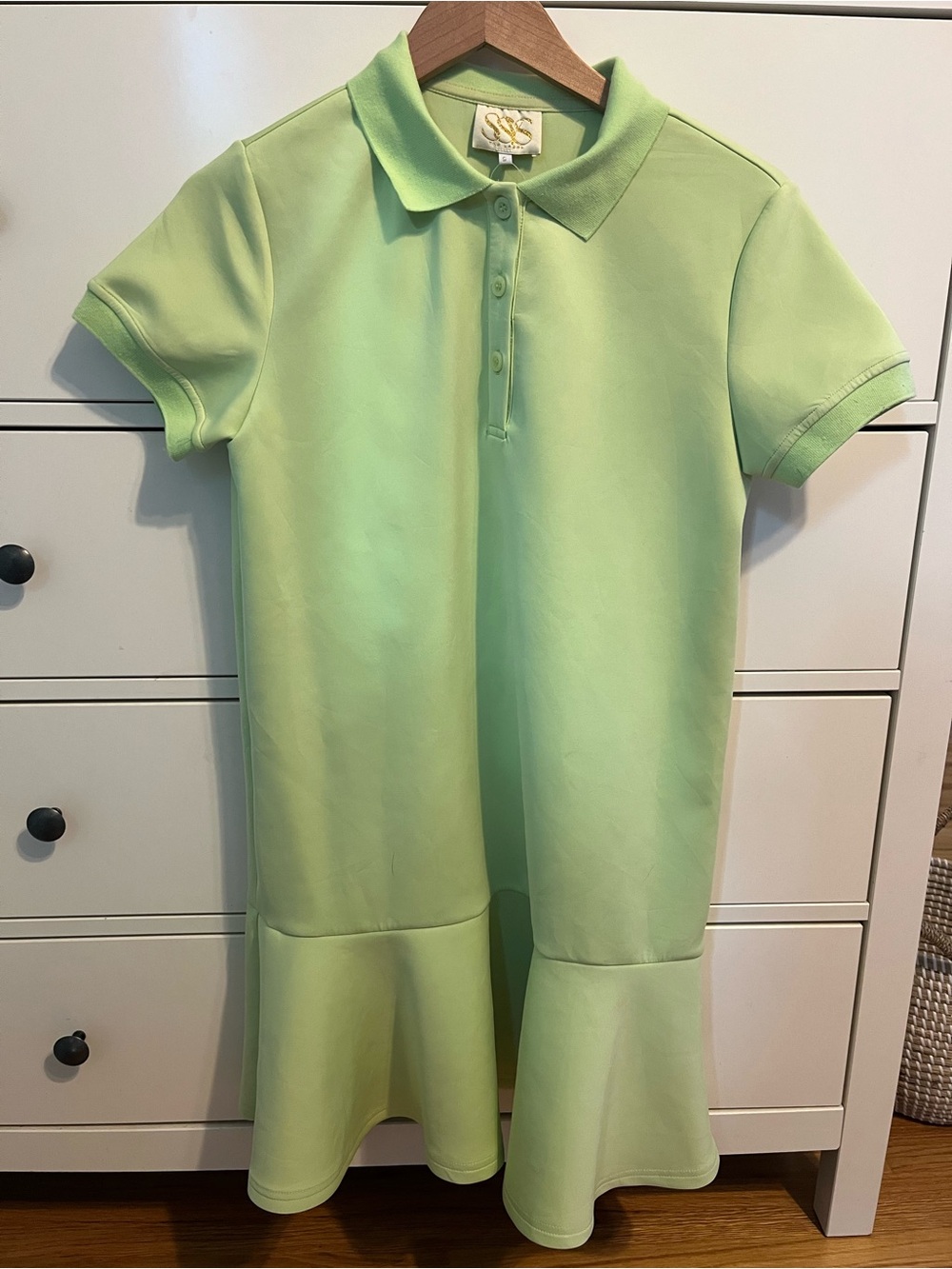 SSYS Polo Dress with Flounce Hem